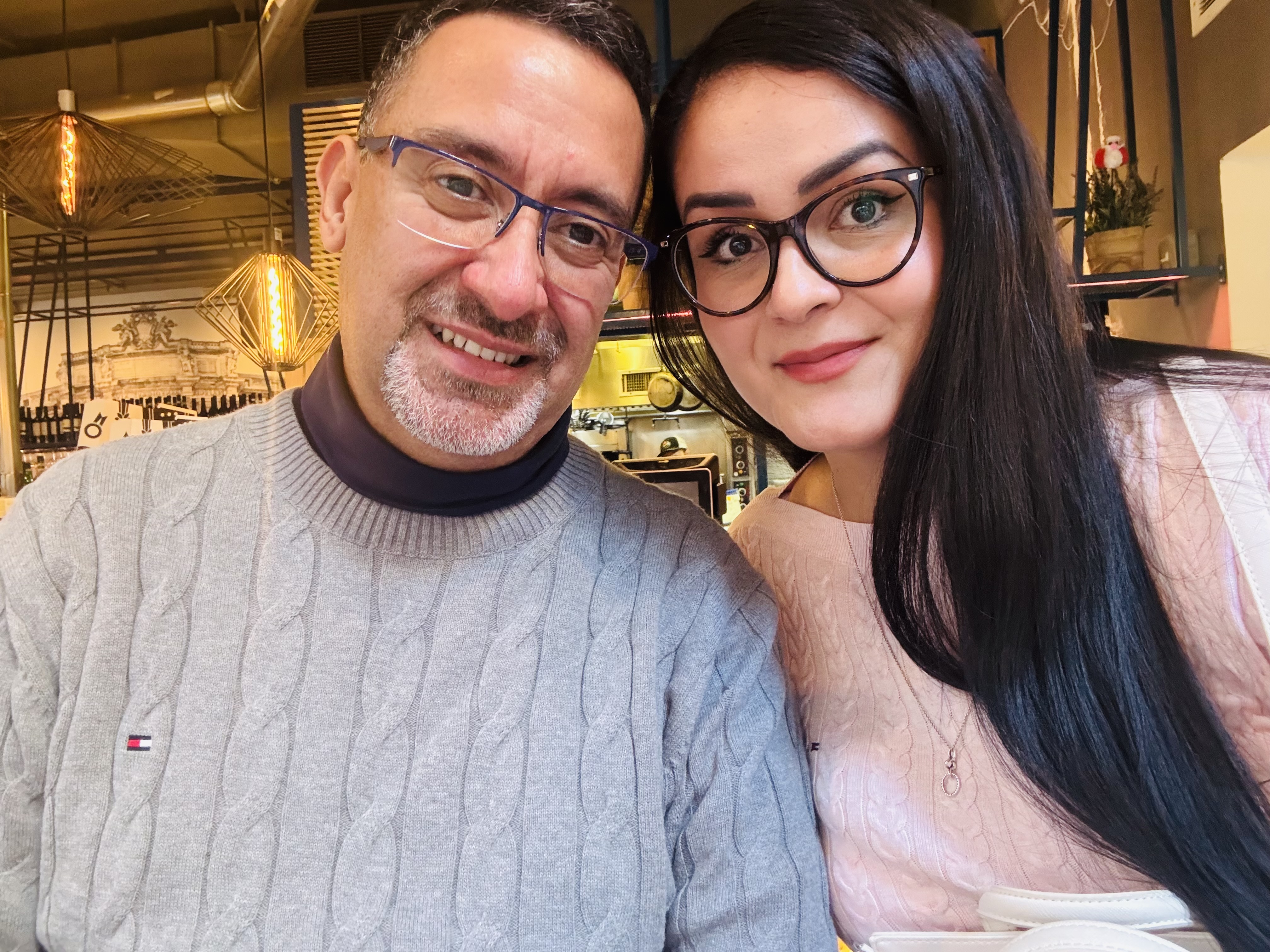 Jorge Obando with Ariana